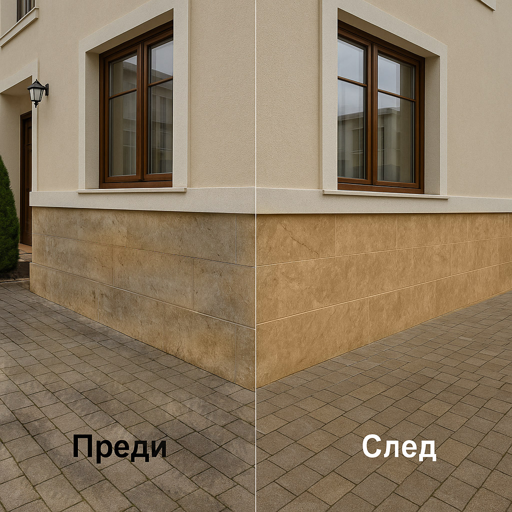 Реновиране на каменни облицовки